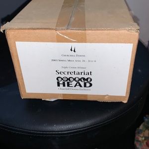 2003 spring meet Secretariat bobble head original box never opened!